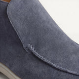 High Top Capri in Camoscio Blu | Nico Milan