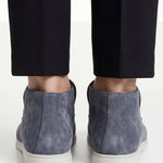 High Top Capri in Camoscio Blu | Nico Milan