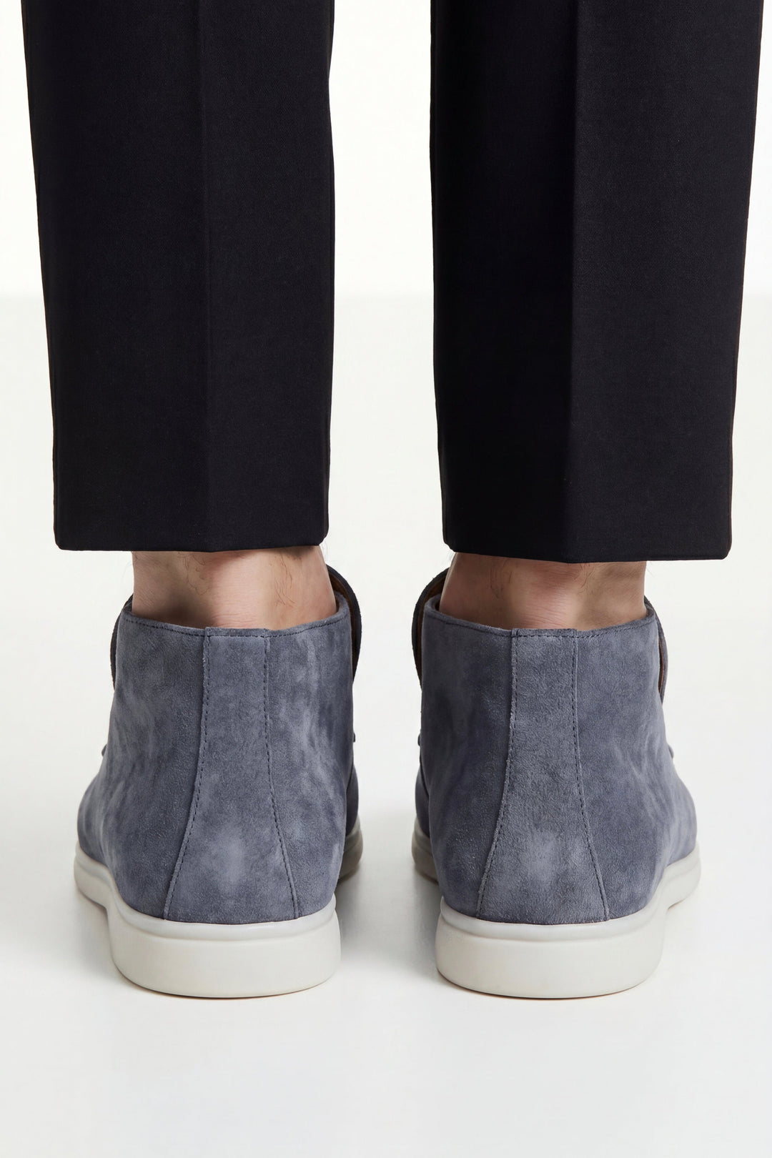 High Top Capri in Camoscio Blu | Nico Milan