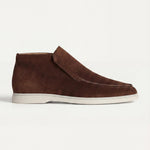 High Top Capri in Camoscio Marrone | Nico Milan