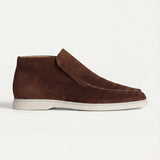 High Top Capri in Camoscio Marrone | Nico Milan