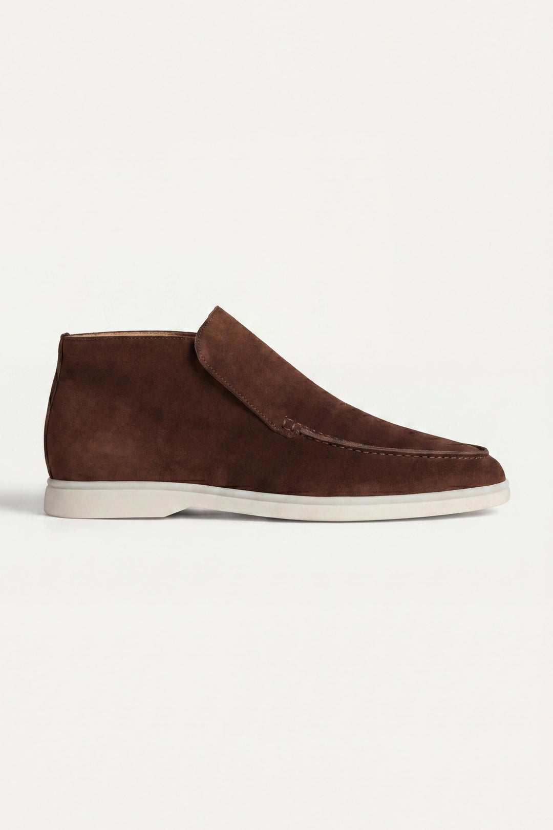 High Top Capri in Camoscio Marrone | Nico Milan