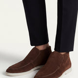 High Top Capri in Camoscio Marrone | Nico Milan