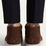 High Top Capri in Camoscio Marrone | Nico Milan