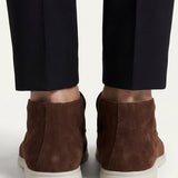High Top Capri in Camoscio Marrone | Nico Milan