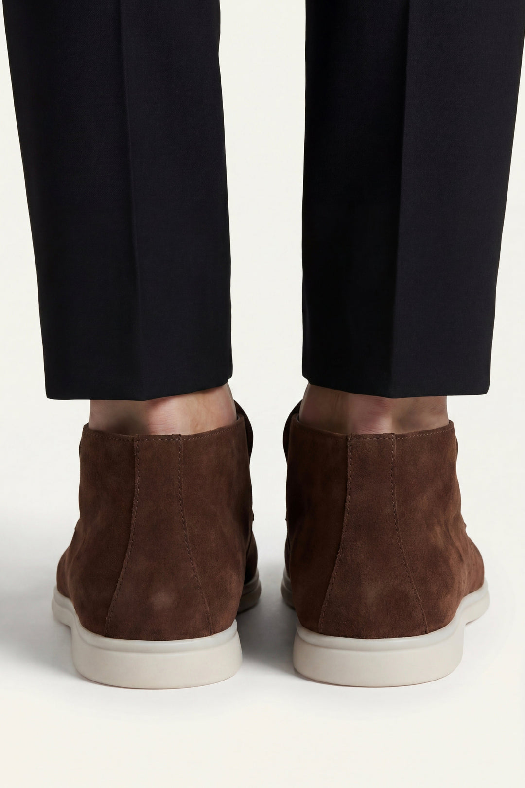 High Top Capri in Camoscio Marrone | Nico Milan
