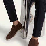 High Top Capri in Camoscio Marrone | Nico Milan