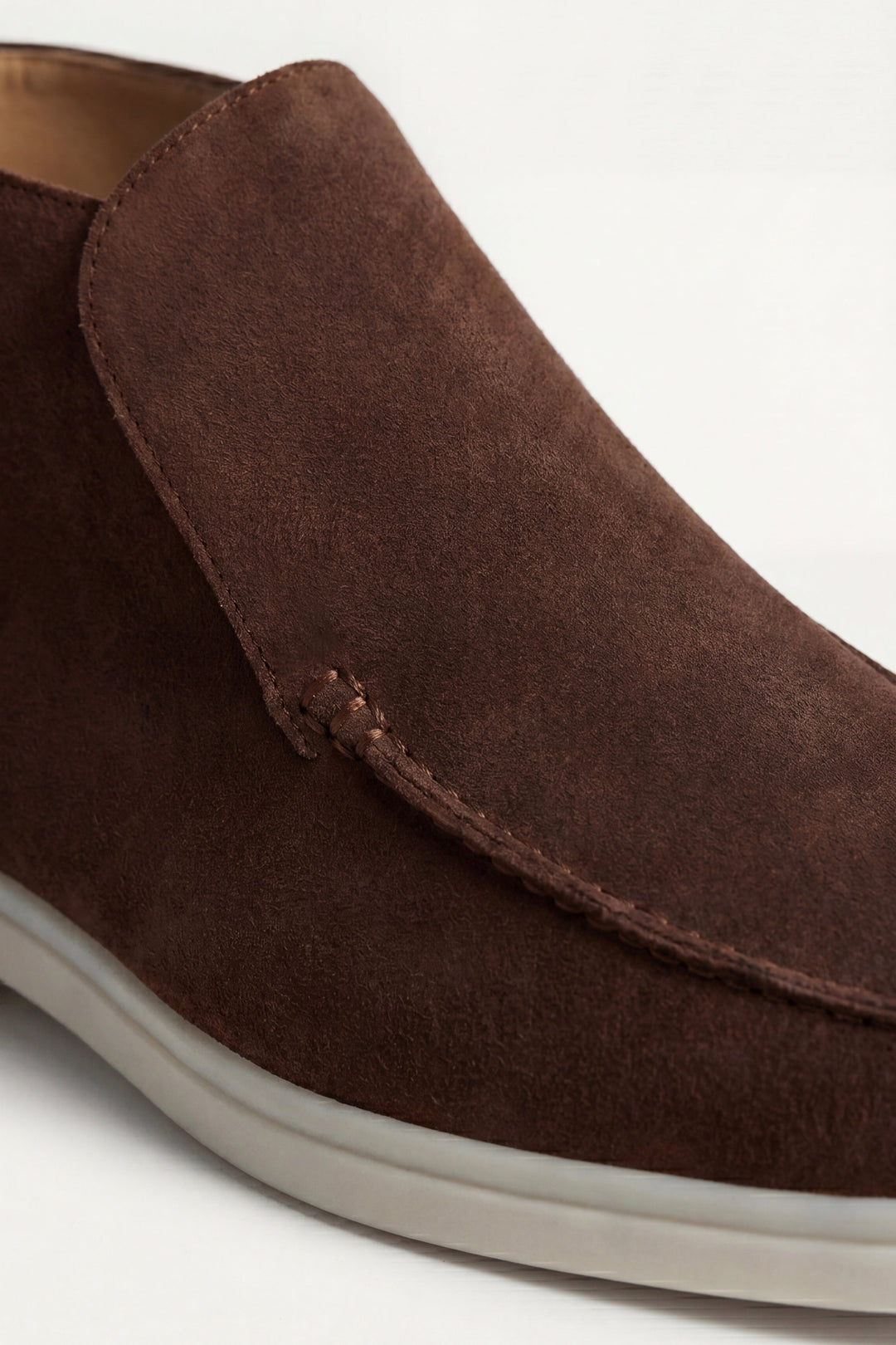 High Top Capri in Camoscio Marrone | Nico Milan