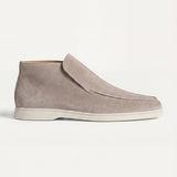 High Top Capri in Camoscio Taupe | Nico Milan