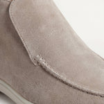 High Top Capri in Camoscio Taupe | Nico Milan