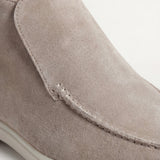 High Top Capri in Camoscio Taupe | Nico Milan