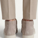 High Top Capri in Camoscio Taupe | Nico Milan