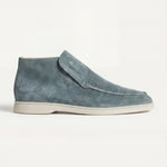 High Top Capri in Camoscio Verde Menta | Nico Milan