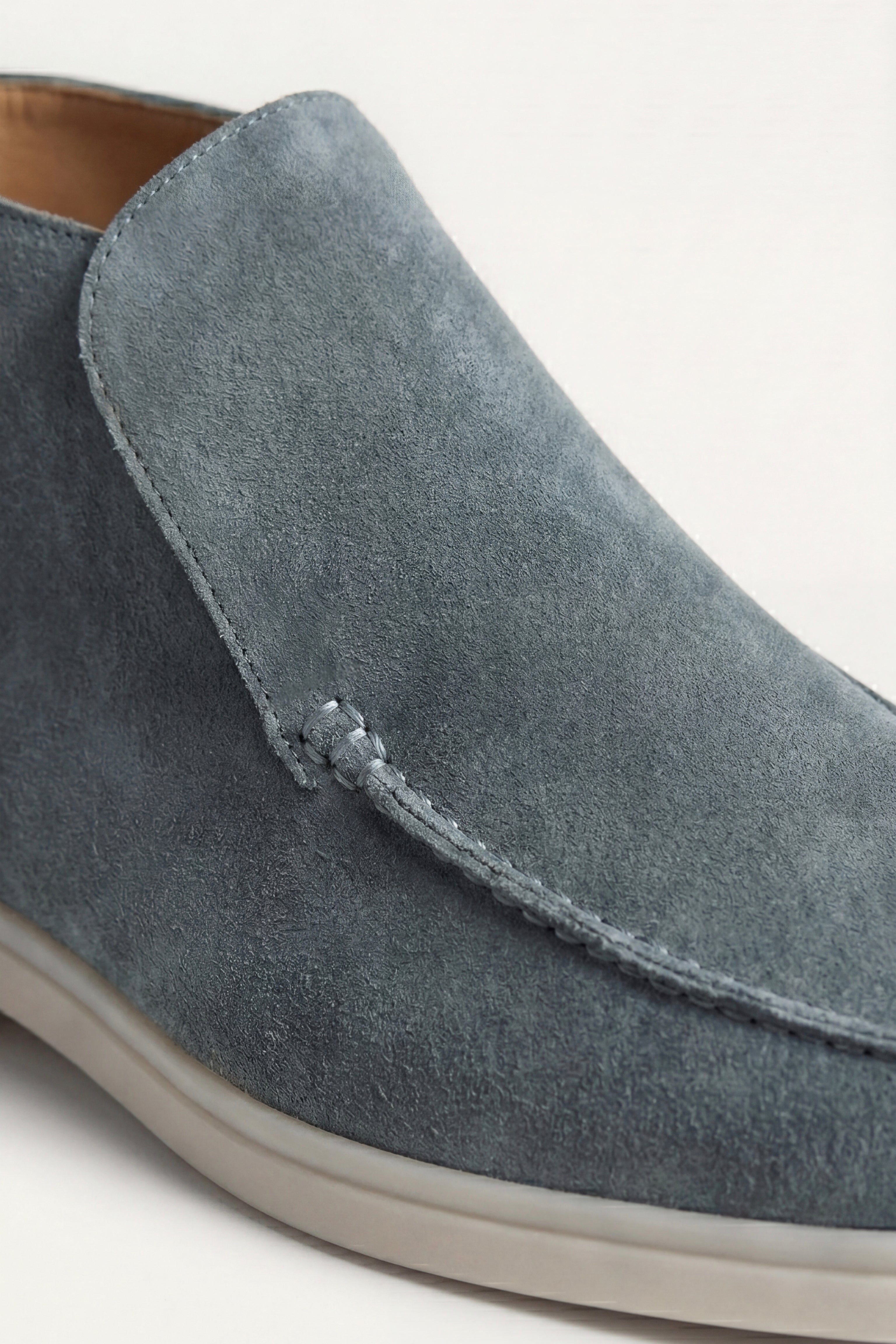 High Top Capri in Camoscio Verde Menta | Nico Milan
