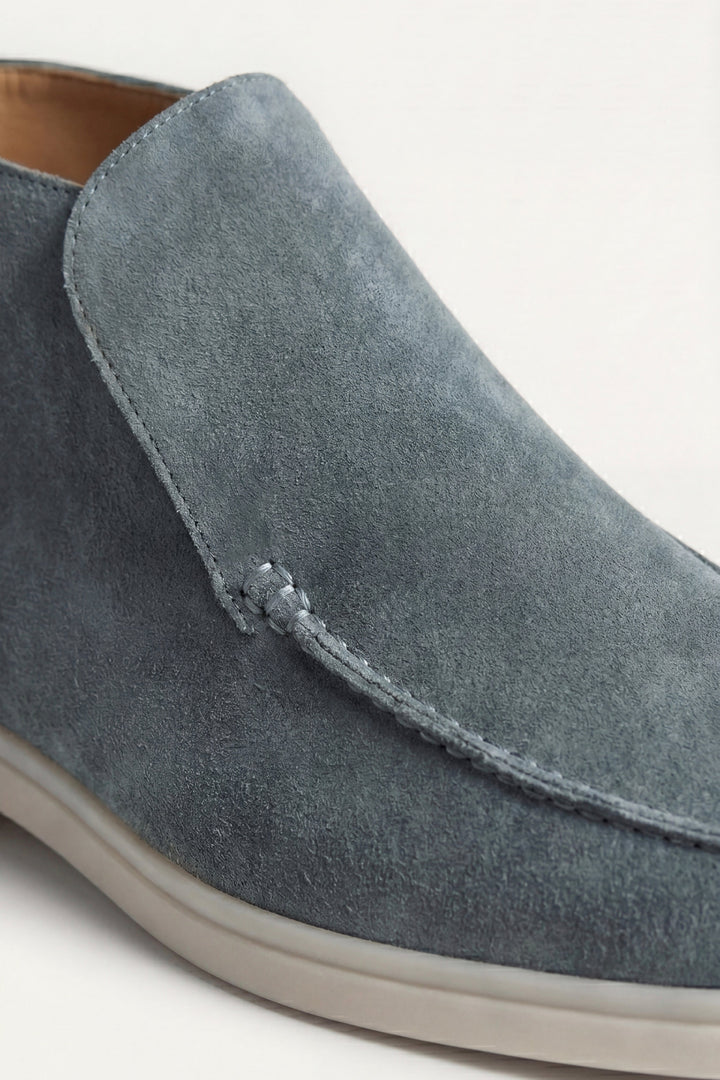High Top Capri in Camoscio Verde Menta | Nico Milan