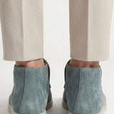 High Top Capri in Camoscio Verde Menta | Nico Milan