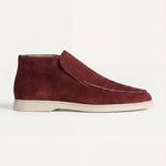 High Top Capri in Camoscio Borgogna | Nico Milan