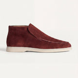 High Top Capri in Camoscio Borgogna | Nico Milan