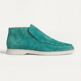 High Top Capri in Camoscio Turchese | Nico Milan