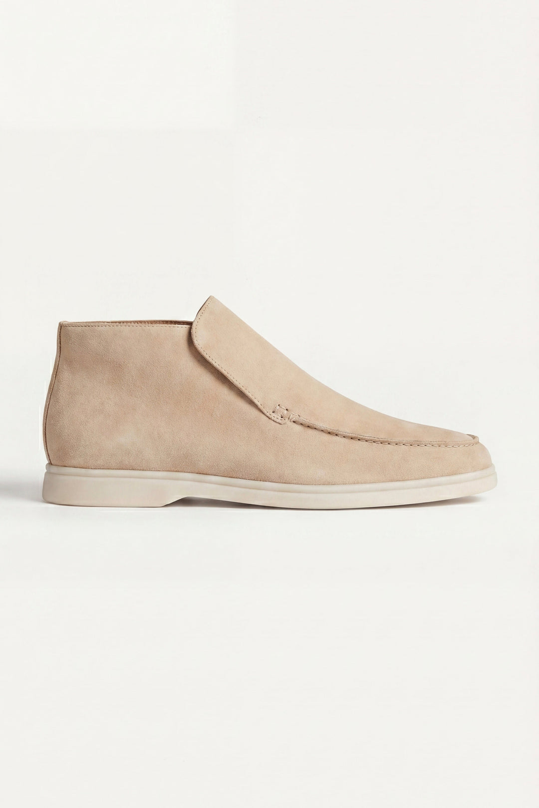 High Top Capri in Camoscio Beige | Nico Milan