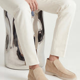 High Top Capri in Camoscio Beige | Nico Milan