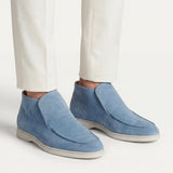 High Top Capri in Camoscio Azzurro Cielo | Nico Milan