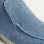 High Top Capri in Camoscio Azzurro Cielo | Nico Milan