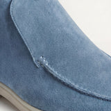High Top Capri in Camoscio Azzurro Cielo | Nico Milan