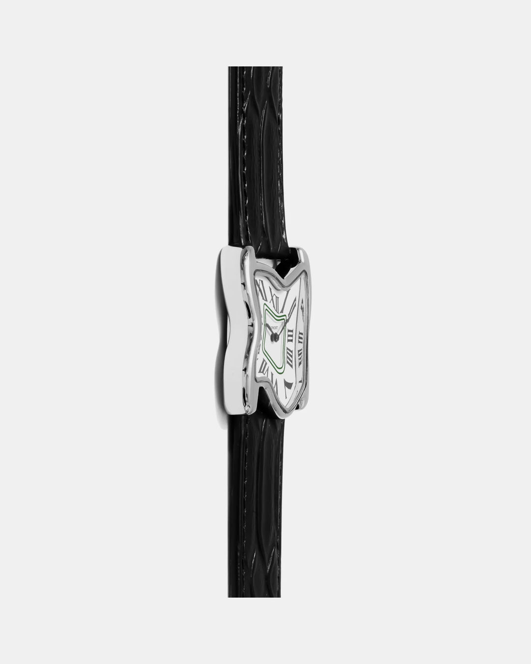 Orologio Melting Quadrato Argento Large | Nico Milan