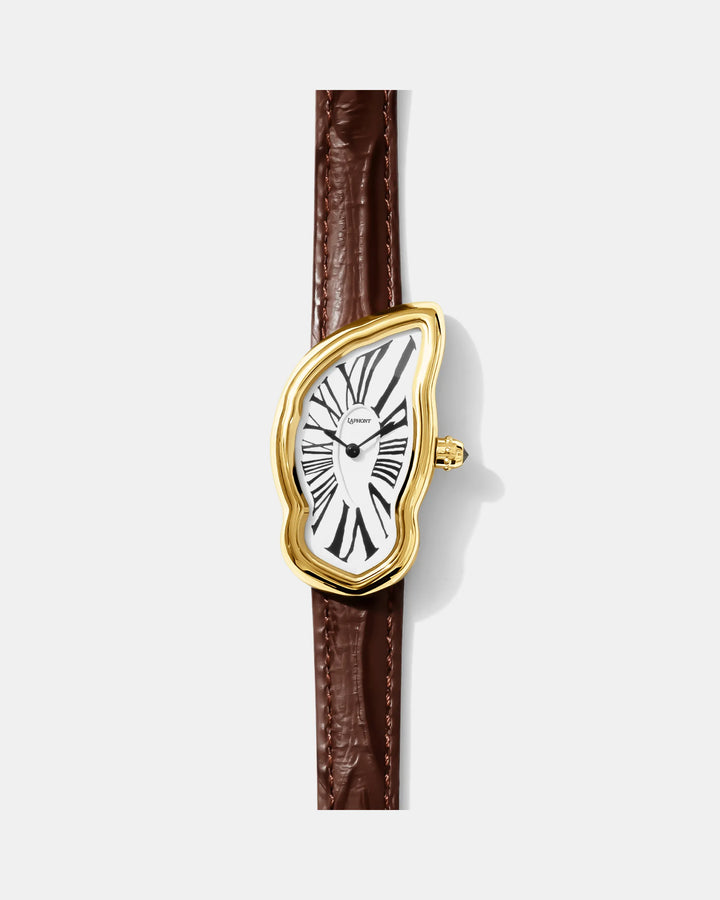 Orologio Melting Oro Large | Nico Milan