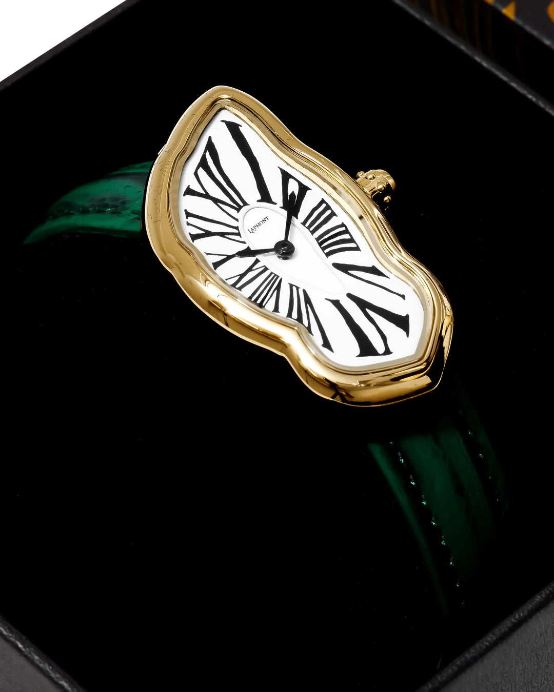 Orologio Melting Oro Large | Nico Milan