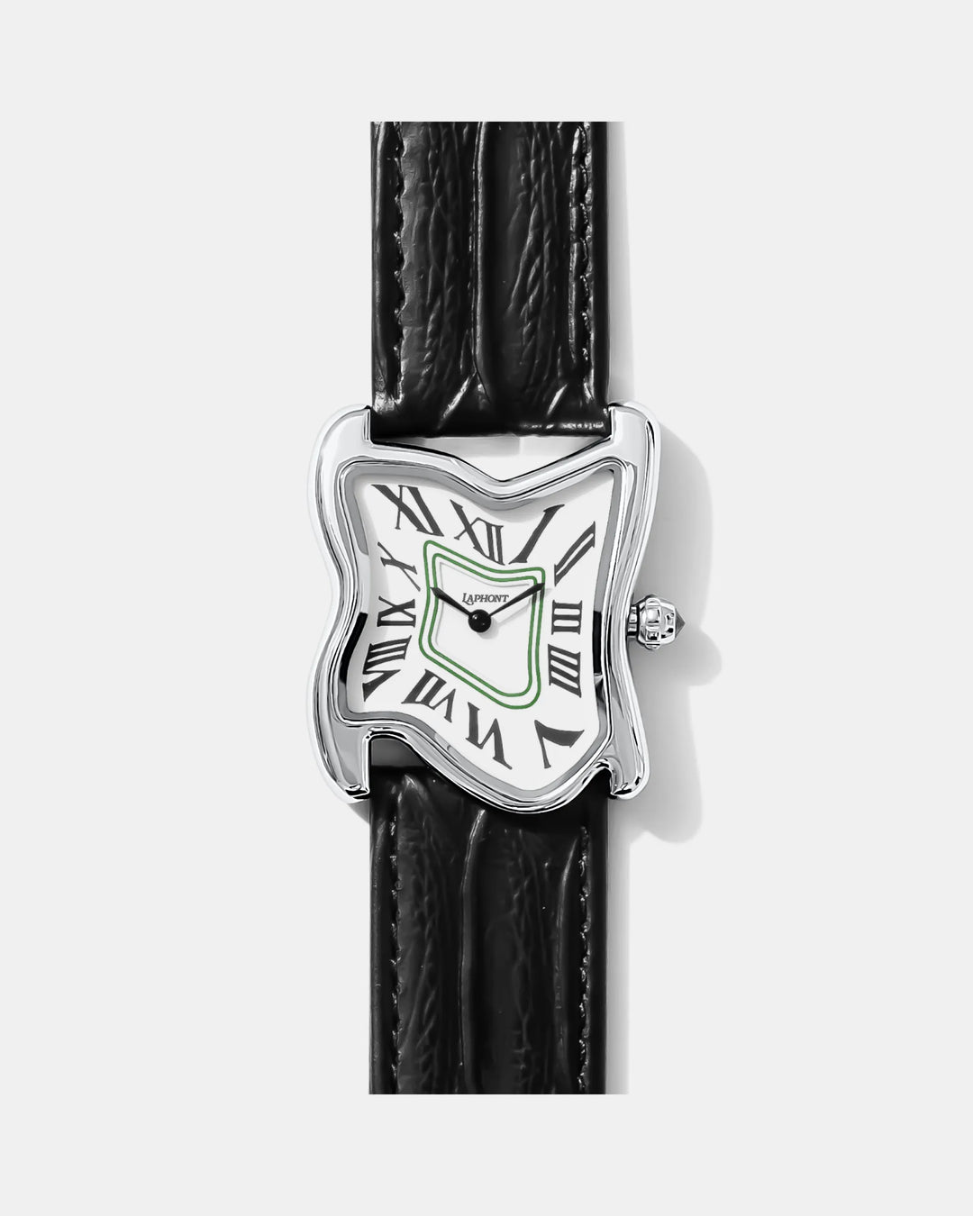 Orologio Melting Quadrato Argento Large | Nico Milan