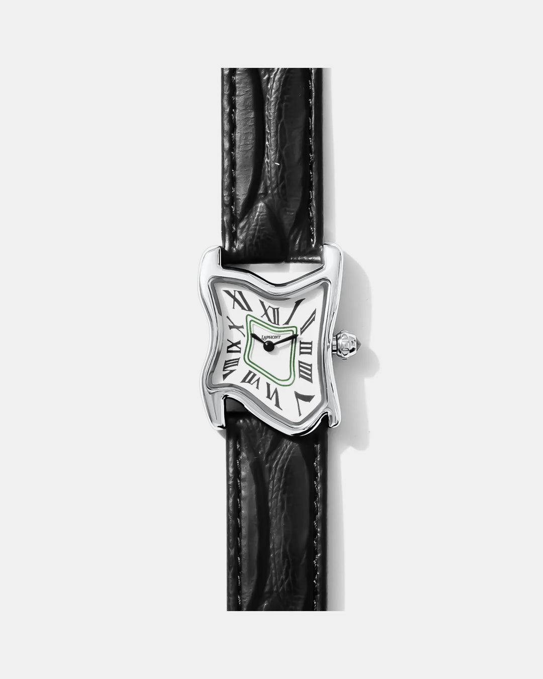 Orologio Melting Quadrato Argento Small | Nico Milan