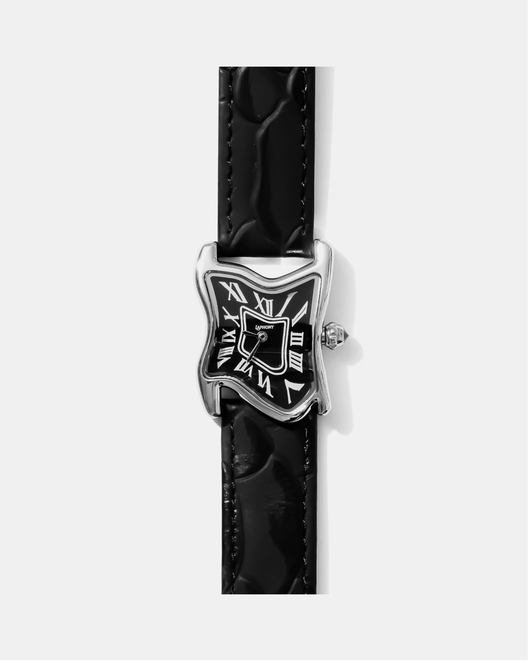 Orologio Melting Quadrato Argento Small | Nico Milan