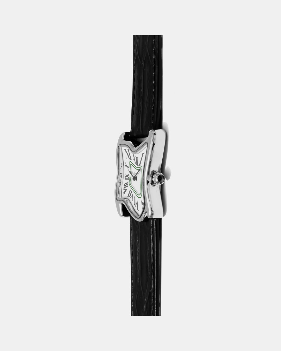 Orologio Melting Quadrato Argento Large | Nico Milan