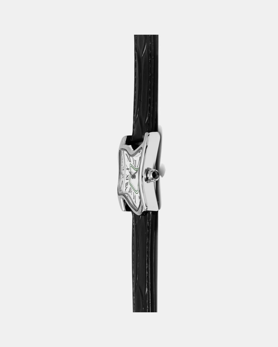 Orologio Melting Quadrato Argento Small | Nico Milan