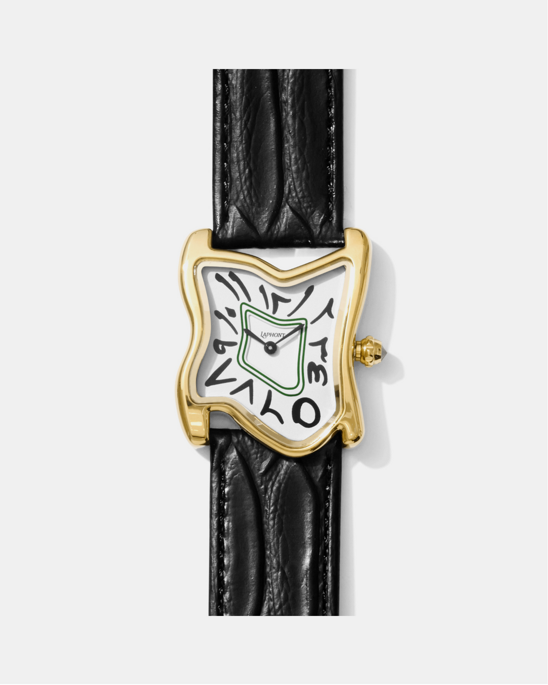 Orologio Melting Quadrato Oro Large | Nico Milan