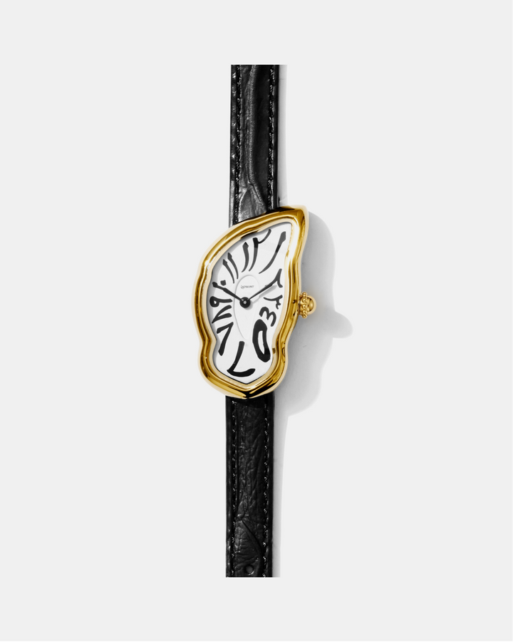 Orologio Melting Oro Small | Nico Milan