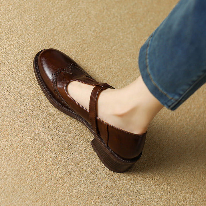 Amélie — Scarpe con Cinturino Classiche da Donna | Nico Milan