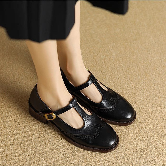 Amélie — Scarpe con Cinturino Classiche da Donna | Nico Milan