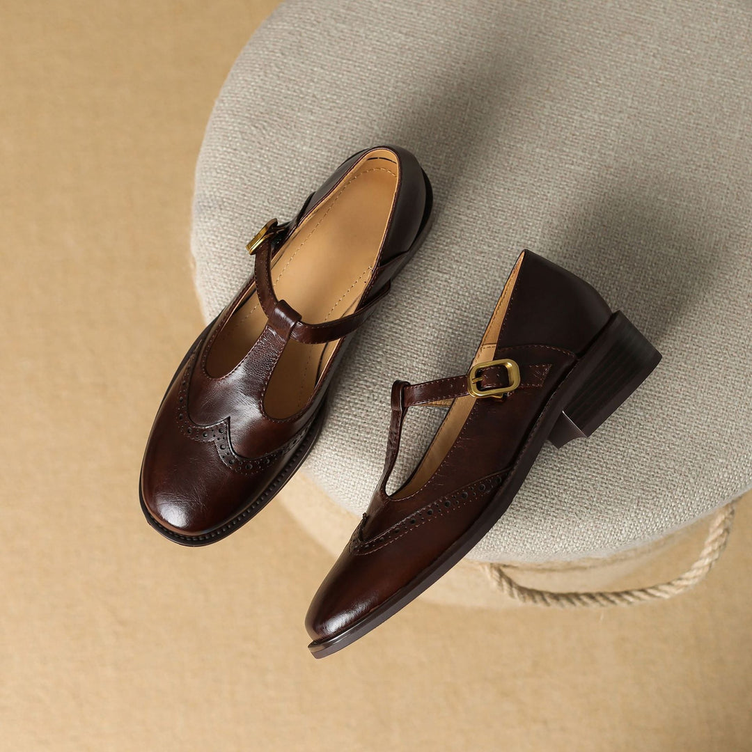 Amélie — Scarpe con Cinturino Classiche da Donna | Nico Milan