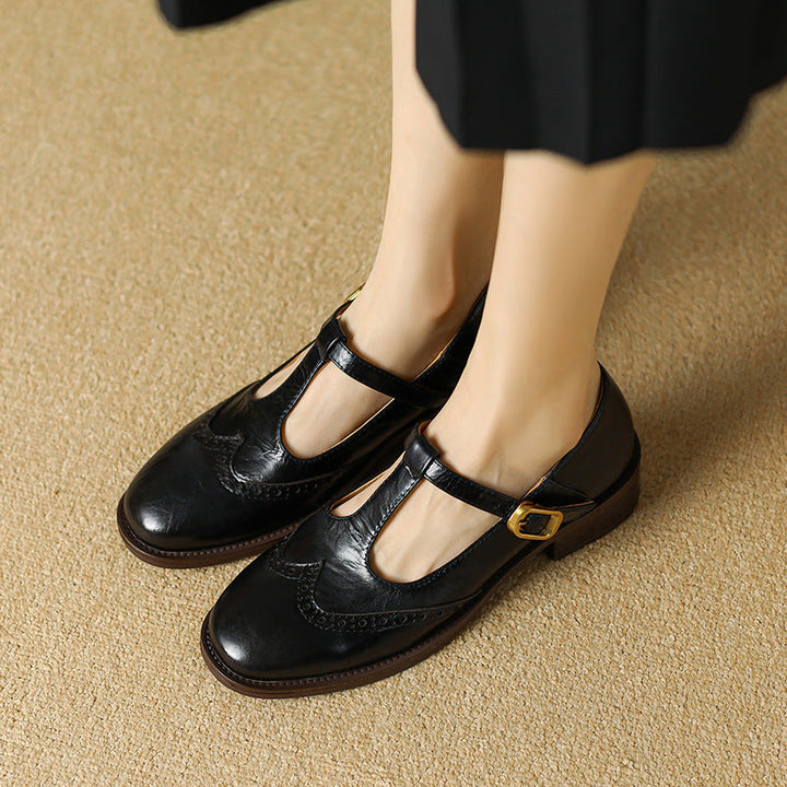 Amélie — Scarpe con Cinturino Classiche da Donna | Nico Milan