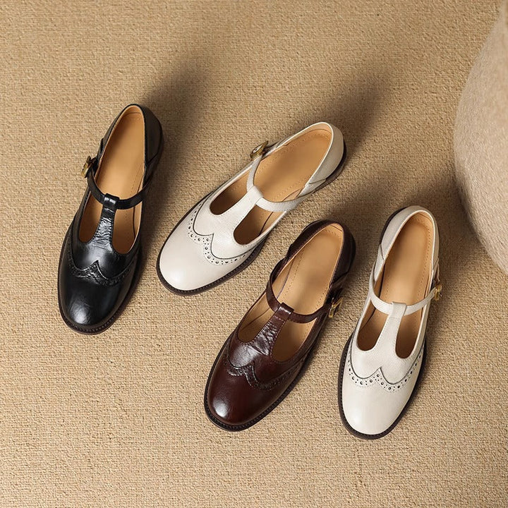 Amélie — Scarpe con Cinturino Classiche da Donna | Nico Milan