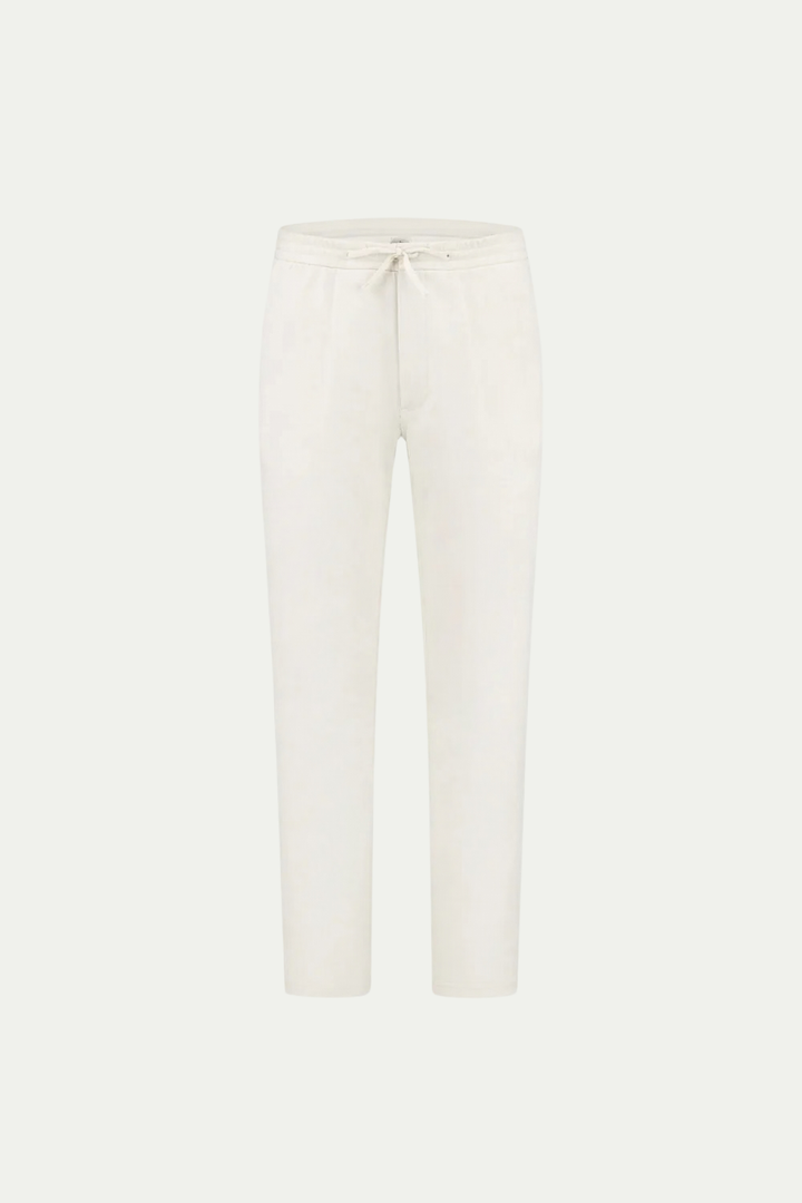 Pantaloni in Lino Bayside Bianchi