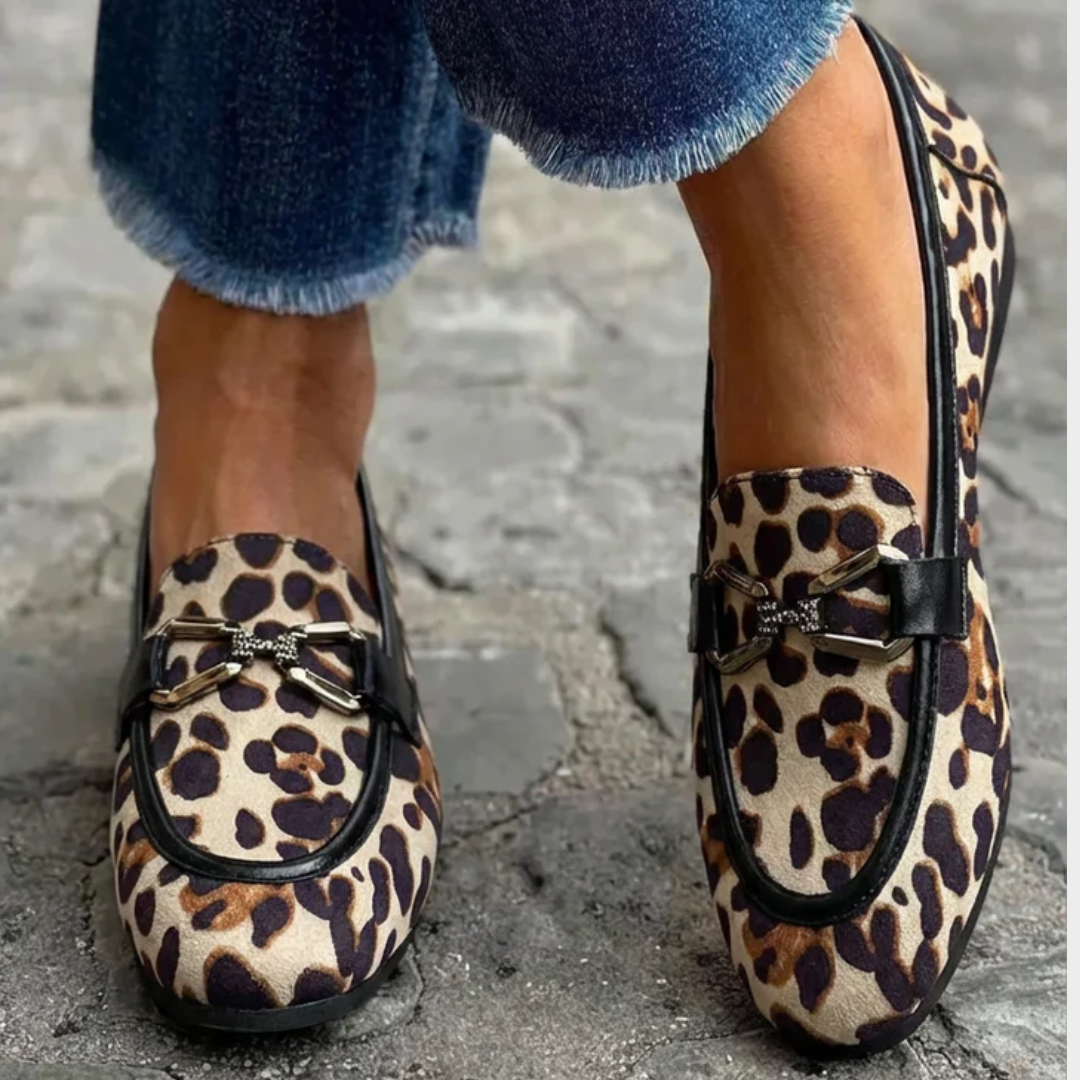 Genève — Mocassino Leopardo Moderno | Nico Milan