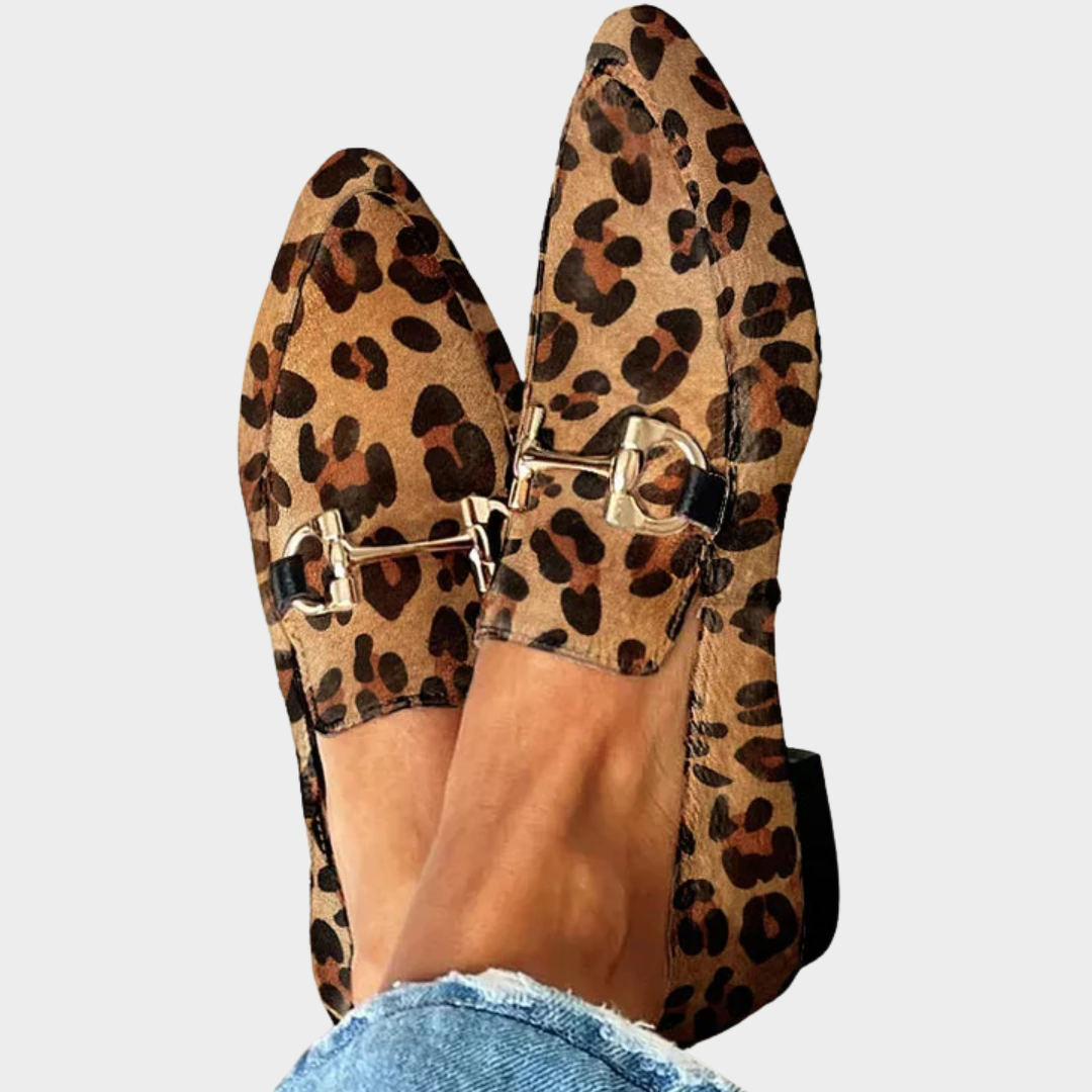 Gia — Mocassini Eleganti Leopardo | Nico Milan