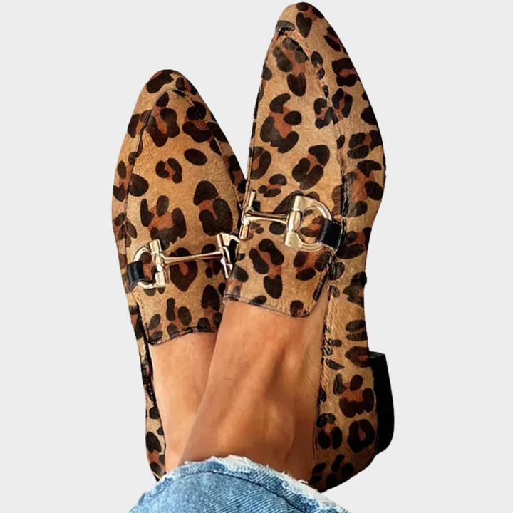 Gia — Mocassini Eleganti Leopardo | Nico Milan