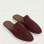 Yacht Mule in Camoscio Bordeaux | Nico Milan