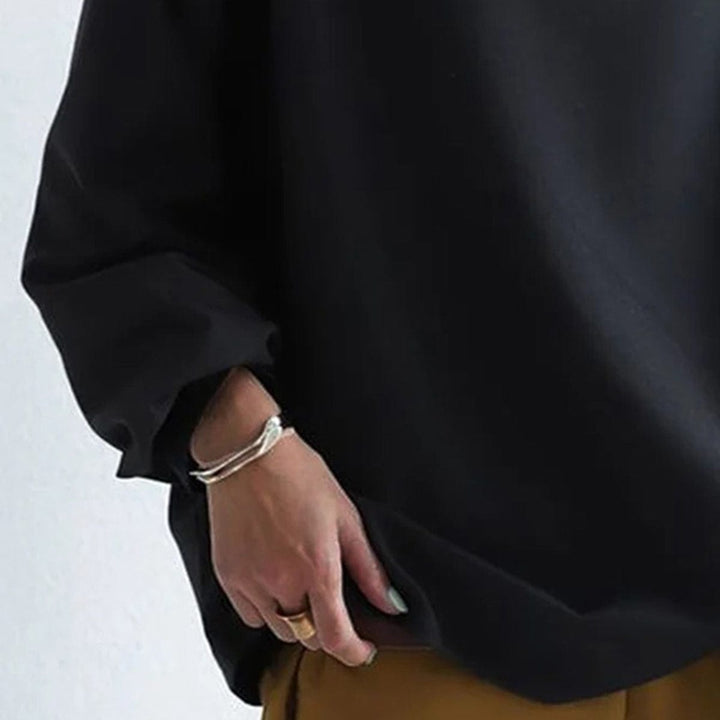 Christine | Top Casual con Collo Alto | Nico Milan