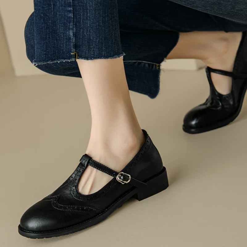 Johanna — Eleganti Scarpe con T-Bar da Donna | Nico Milan
